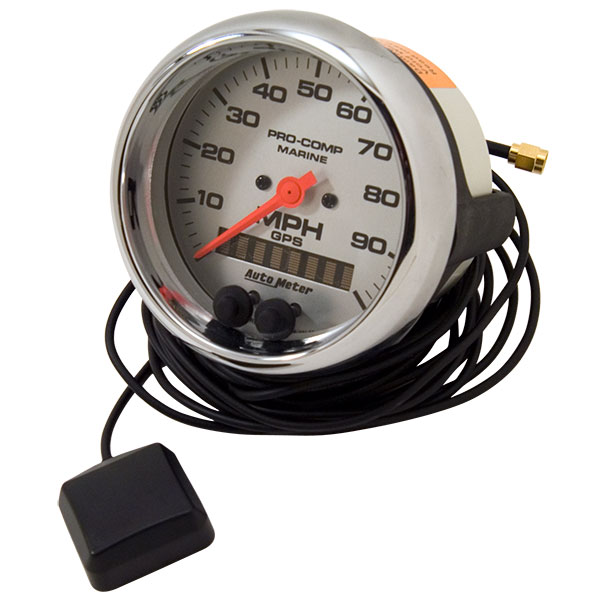 CP Performance GPS Multi Function Speedometer Gauge Kit 33/8"