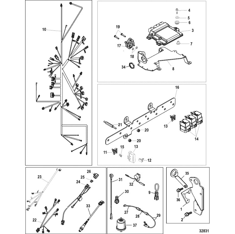 CP Performance - Electrical Components, Mechanical Throttle and Shift