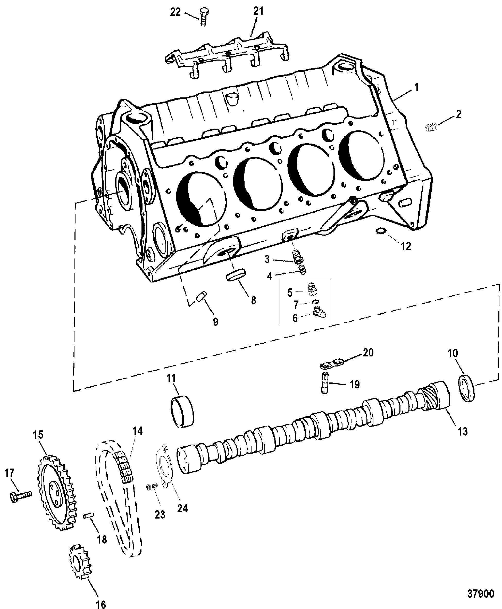 CP Performance - Cylinder Block And Camshaft