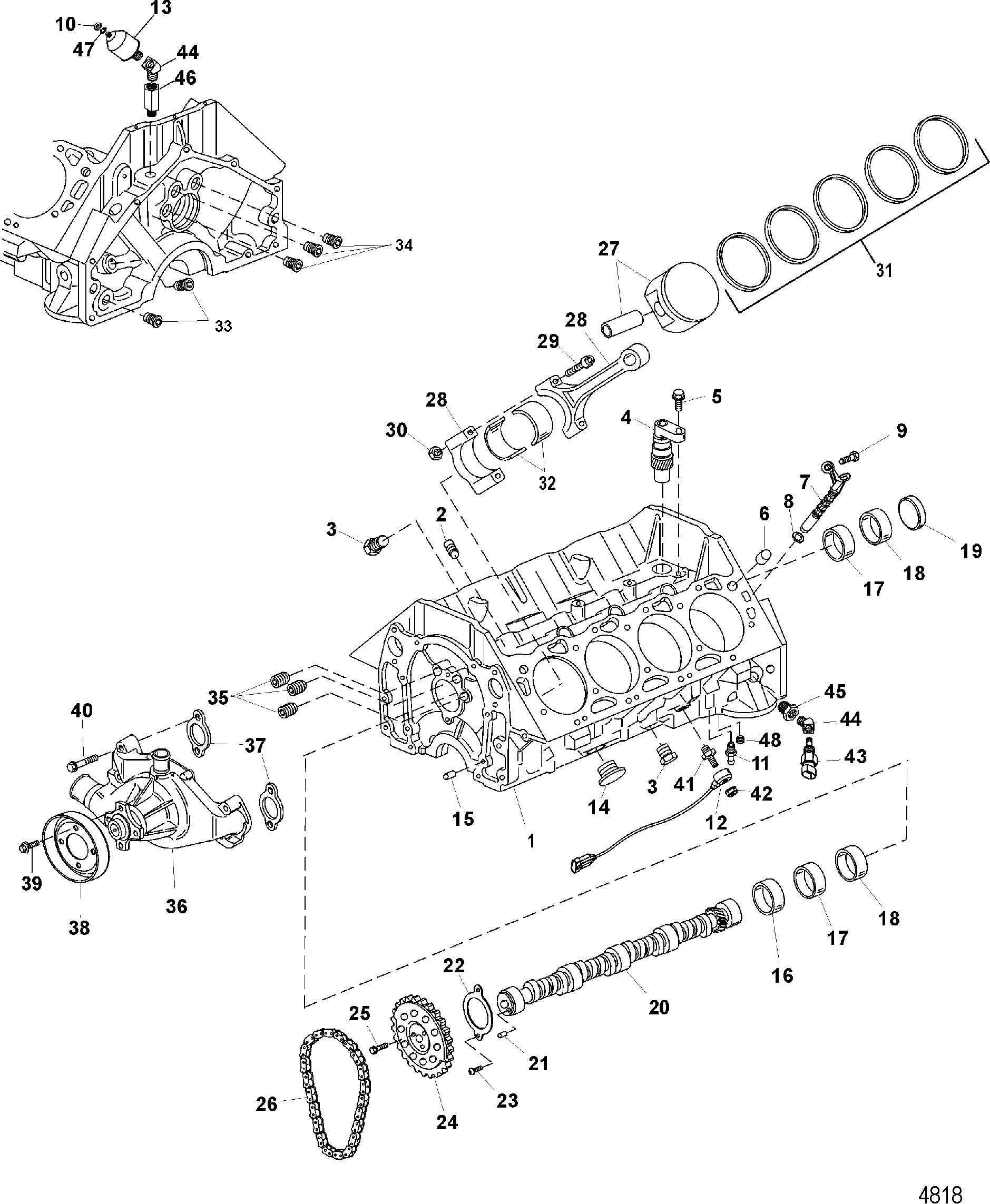 CP Performance - Block-Camshaft And Pistons mallory mag wiring diagram 