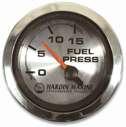 Fuel Pressure 2-1/16" Gauge 0-15 PSI - Old Style