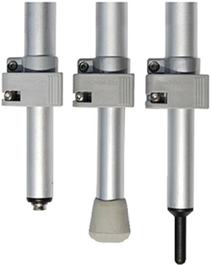 Taylor Aluminum Super Support Pole With Canvas Snap, Grommet Tip And Plain End Cap 36 To 64"