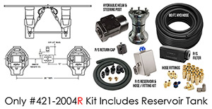 Full Hydraulic Alpha Dual Drive Dual Ram Power Steering - Narrow Kit