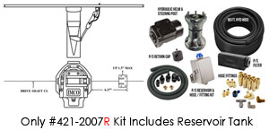 Full Hydraulic 6.37 Bravo 1 Drive 1 Ram Power Steering