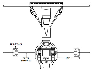 Alpha Dual Ram Power Steering - Standard