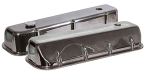 Xtreme Series Valve Covers, Polished with 3 Holes Machined