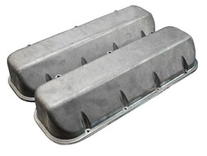 Xtreme Series Valve Covers, Satin, for Dry Sump
