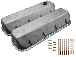 Xtreme Series Valve Cover Kit, Satin with 1 Hole Machined