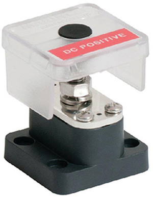 Marinco Insulated Stud - Single 8mm With Power Tapping Plate