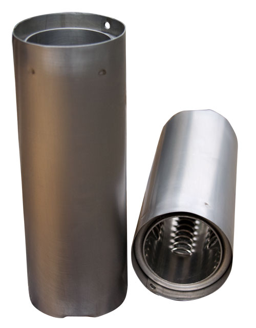 4" Hi-Performance Silencer For Water Injected Headers