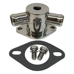 V Drive Jet Boat Billet Aluminum Water Outlet for SBC /& BBC