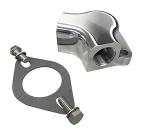 V Drive Jet Boat Billet Aluminum Water Outlet for SBC /& BBC