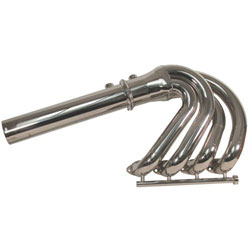 “Hurricane” Big Tube Swept Header with Standard Bravo Tailpipes