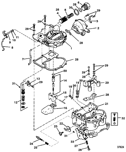 CP Performance - Carburetor (Mercarb - 2 Barrel) 1976 ford f 250 alternator wiring 