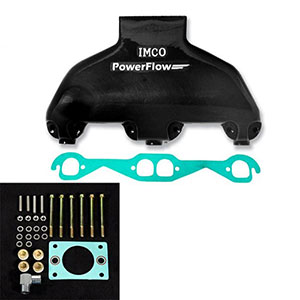 PowerFlow Small Block Manifold Kit Black