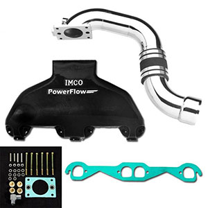 PowerFlow Small Block Manifold and "S" Riser Kit