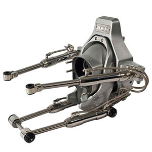 Complete Gimbal With Steering Silver