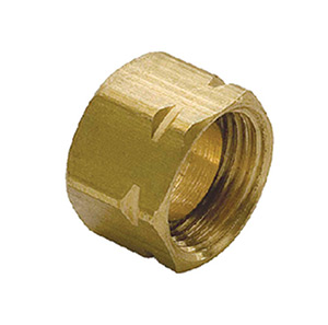 Tube Nut F/3/8 Nylon & Cp(6)