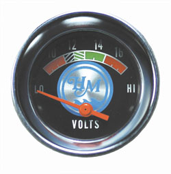 Classic Voltmeter Gauge