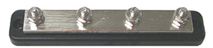 4 Gang 1/4" Stud Type Bus Bar, 250 Amp"