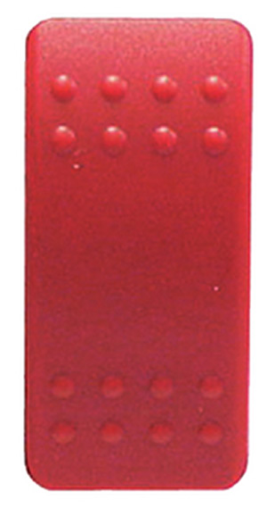 Contura Weather Resistant Rocker Switch, Mom On/Off, Red