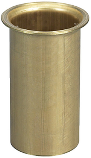 Brass Drain Tube, 1" x 1 7/8"