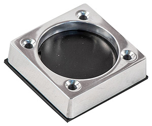 Bilge "J" Drain- Self-Bailing- Polished Finish Billet Aluminum