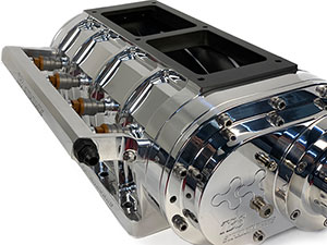 6-71 Billet EFI Injector Case With High-Helix Billet Rotors (6Pt.)