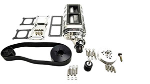 250 LS1 Kit-Cathedral Port(EFI Direct Port)16 Rib For ATI Corvette Balancer