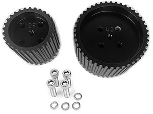 39T 8MM Top Pulley 192/250 Black