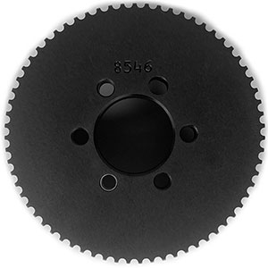 67T 8MM Bottom Pulley 192/250 Black
