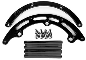 TBS XR Series Belt Guard (Stands Not Included) Black Anodized