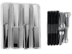 192/250 Belt Guard Stands 3 3/4″ (4 Pk) W/ 1/4-20 Studs (Medium Snout)