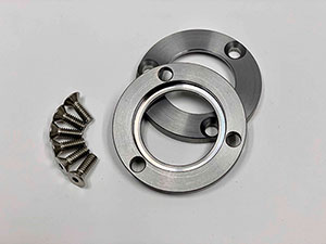 B&M 420 Megablower Replacement Billet Steel Bearing Retainer Plates