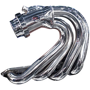 CMI Big Block Chevy Standard Bravo Sport Tube Exhaust System, Polished