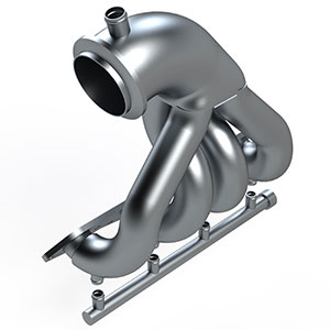 CMI Big Block Chevy E-Top Platinum Exhaust System