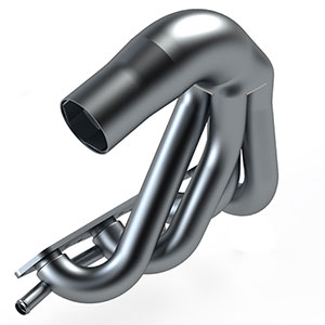 CMI 496 E-Top Satin Exhaust Header Systems