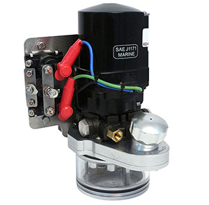Mayfair Billet Aluminum Trim Tank Reservoir with Bulkhead Bracket, Solenoids and Pump