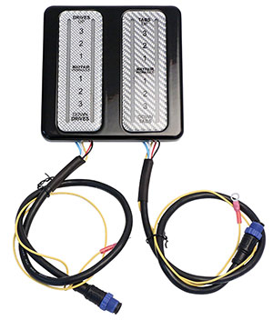 LED Trim Indicator Panels Only, 4 Slot for Tabs and Drives