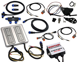 Mayfair 2 Slot LED Trim Indicators