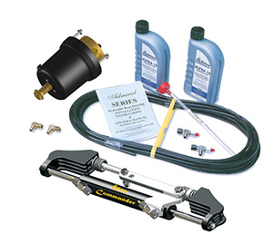 Hydrive COMKIT1 Bullhorn Style Outboard Steering Kit