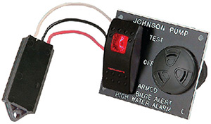 Johnson Pump 72303 Bilge Alert, High Water Alarm With Sensor 12V