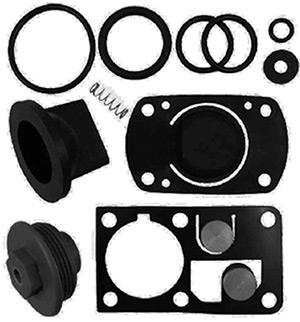 Johnson Pump 81-47242 Gasket Kit, All Gaskets in the Manual Toilet