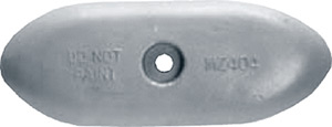 Martyr Cmmz404 Aluminum Hull Anode 3.375" X 8.8"