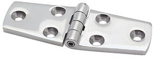 Attwood Door Hinge Cast Stainless Steel 4L x 1-1/2W (Pair)"