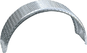 Tie Down Engineering Tread Brite Aluminum Fender For 13-15" Wheels"