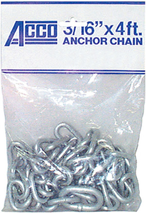 SEACHOICE Galvanized Anchor Lead Chain 5/16 x 5 44141 50-44141 