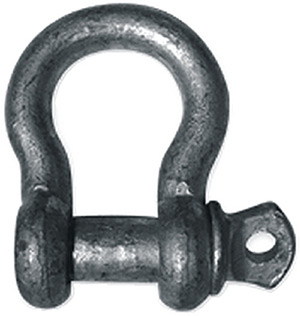 Shackle Imported Lr Galv 7/16I