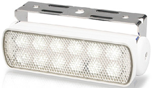 Hella Sea Hawk 9-33V DC White Light LED Floodlight, Spread