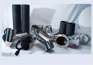 Corsa Captain's Call Exhaust Diverter Systems - Custom Fit for Chris Craft 25 Launch with Mercruiser 8.2L Mag